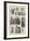 The Queen's Visit to the Savoy, Sketches in the Savoy-Alfred Robert Quinton-Framed Giclee Print