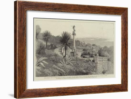 The Queen's Visit to the South of France-null-Framed Giclee Print