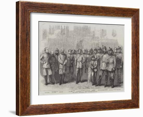 The Queen's Westminster Rifle Volunteers-Frederick John Skill-Framed Giclee Print