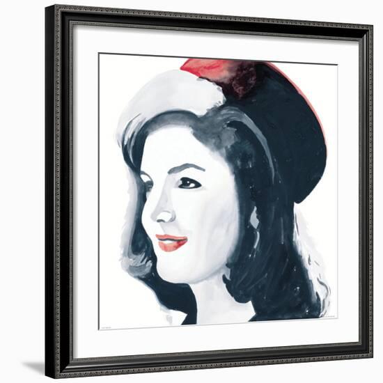 The Queen-Irene Celic-Framed Art Print