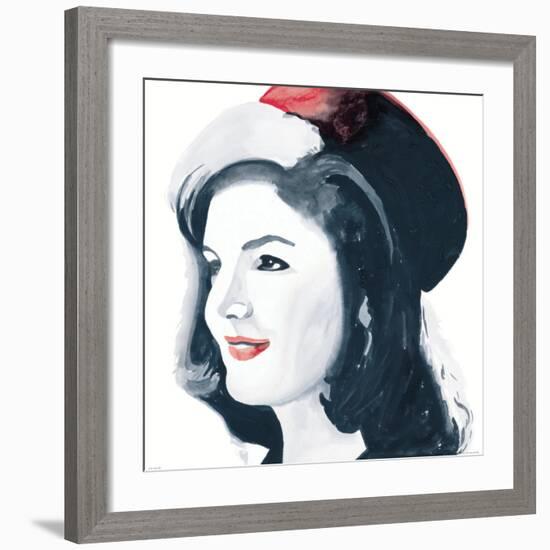 The Queen-Irene Celic-Framed Art Print