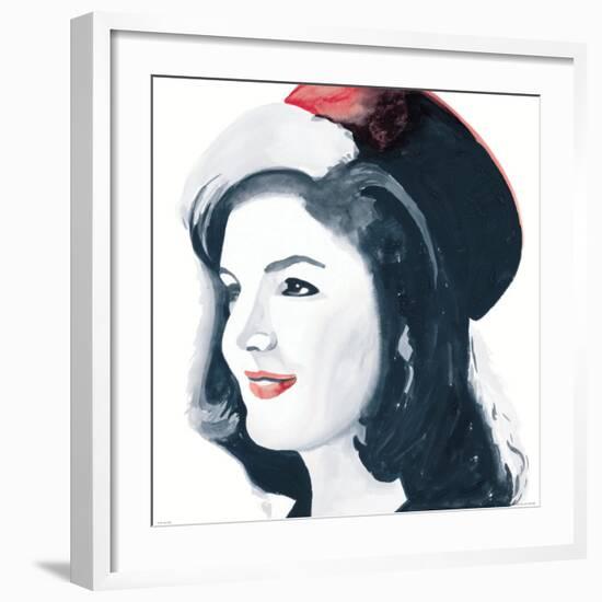 The Queen-Irene Celic-Framed Art Print