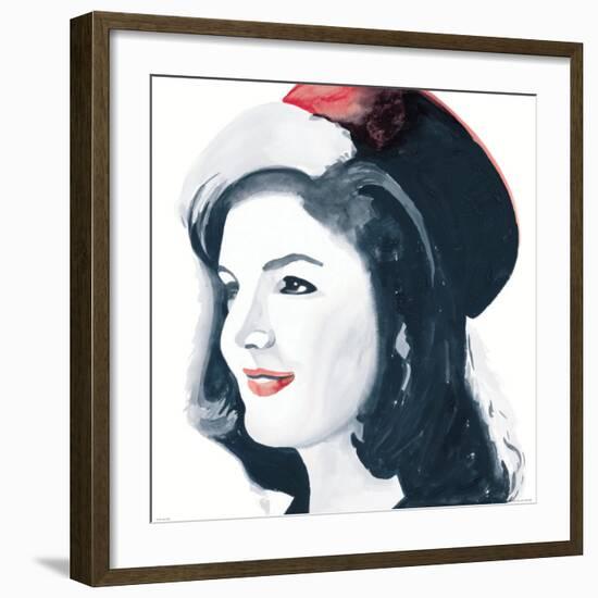 The Queen-Irene Celic-Framed Art Print