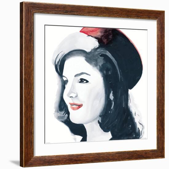 The Queen-Irene Celic-Framed Art Print