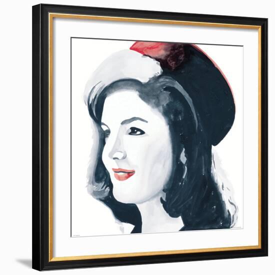 The Queen-Irene Celic-Framed Art Print