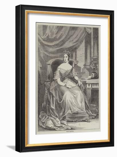 The Queen-null-Framed Giclee Print