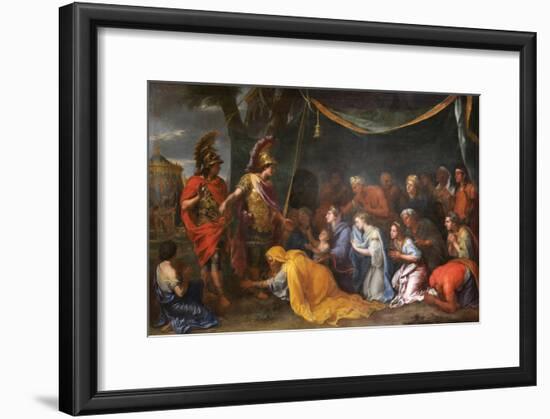 The Queens of Persia at the Feet of Alexander (The Tent of Dariu), 1661-Charles Le Brun-Framed Giclee Print