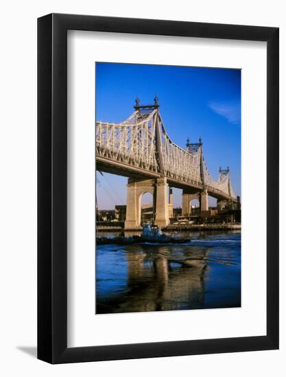 The Queensboro (59th Street) Bridge to Queens-null-Framed Photographic Print