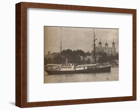 The Quest, in which Sir Ernest Shackleton set sail in September 1921-Unknown-Framed Photographic Print