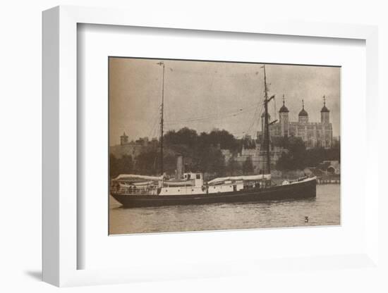 The Quest, in which Sir Ernest Shackleton set sail in September 1921-Unknown-Framed Photographic Print