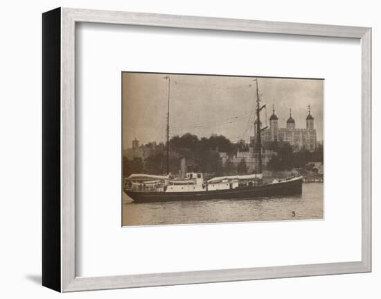 The Quest, in which Sir Ernest Shackleton set sail in September 1921-Unknown-Framed Photographic Print