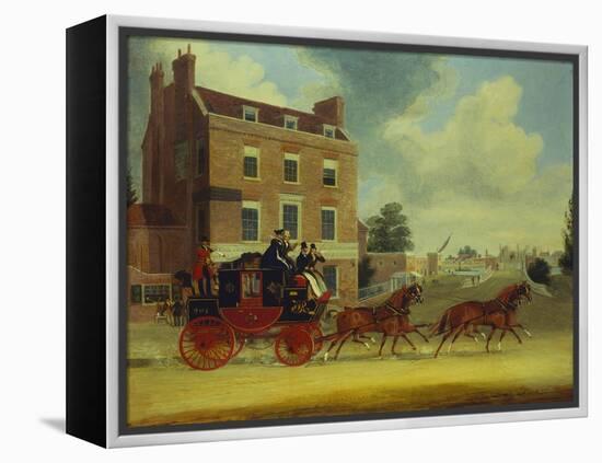 The Quicksilver Royal Mail-James Pollard-Framed Premier Image Canvas