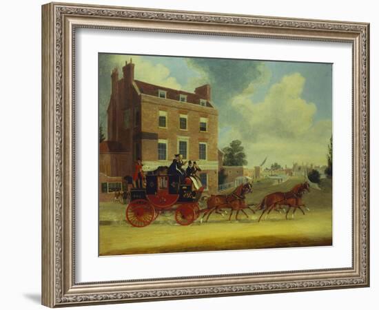 The Quicksilver Royal Mail-James Pollard-Framed Giclee Print