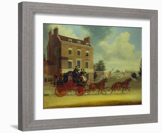 The Quicksilver Royal Mail-James Pollard-Framed Giclee Print