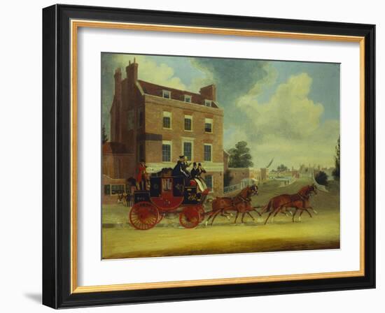 The Quicksilver Royal Mail-James Pollard-Framed Giclee Print