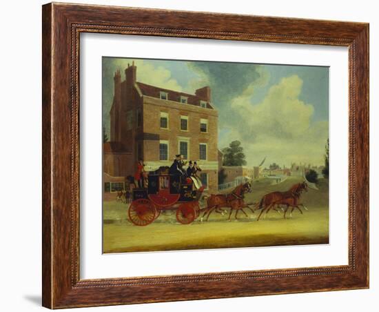 The Quicksilver Royal Mail-James Pollard-Framed Giclee Print