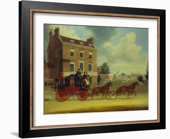 The Quicksilver Royal Mail-James Pollard-Framed Giclee Print