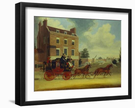 The Quicksilver Royal Mail-James Pollard-Framed Giclee Print