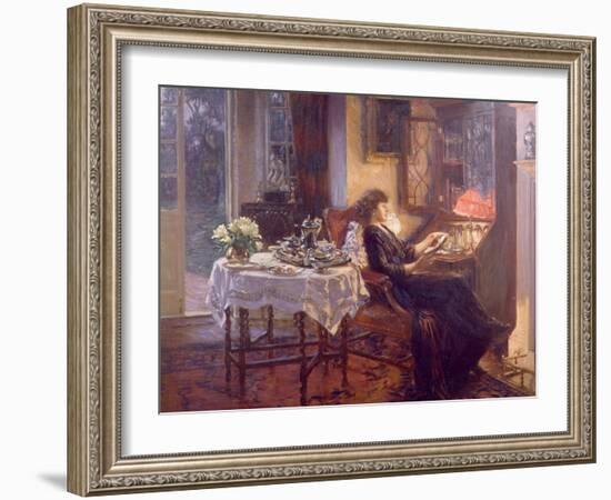 The Quiet Hour, 1913-Albert Chevallier Tayler-Framed Giclee Print