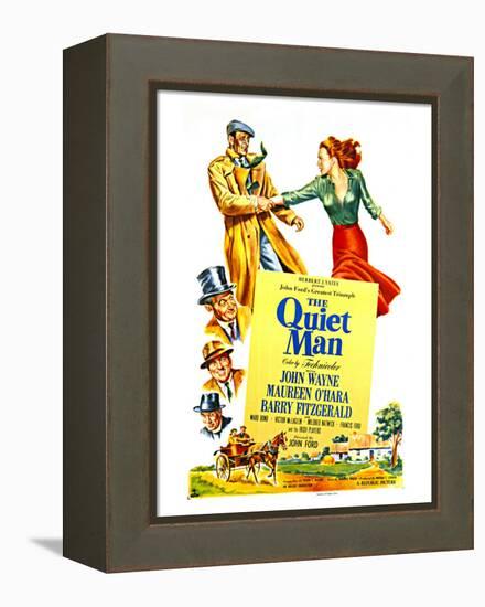 The Quiet Man, 1952-null-Framed Stretched Canvas