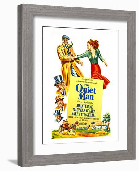 The Quiet Man, 1952-null-Framed Art Print