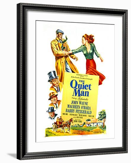 The Quiet Man, 1952-null-Framed Art Print