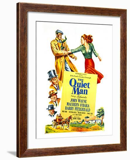 The Quiet Man, 1952-null-Framed Art Print