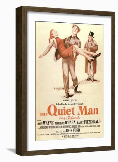 The Quiet Man, 1952-null-Framed Premium Giclee Print