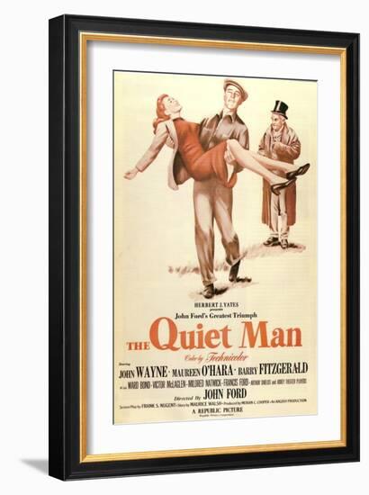 The Quiet Man, 1952-null-Framed Art Print