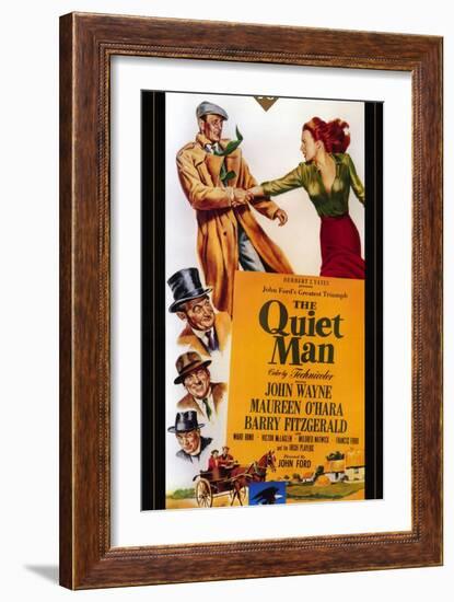 The Quiet Man, 1952-null-Framed Art Print