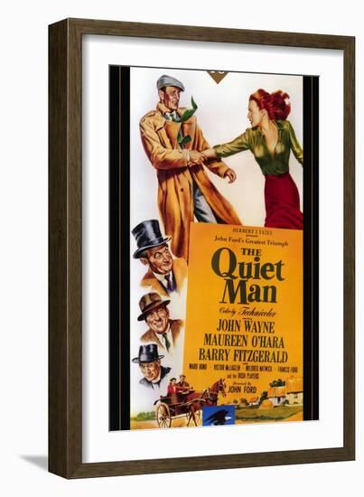 The Quiet Man, 1952-null-Framed Premium Giclee Print