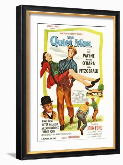 The Quiet Man, 1952-null-Framed Art Print