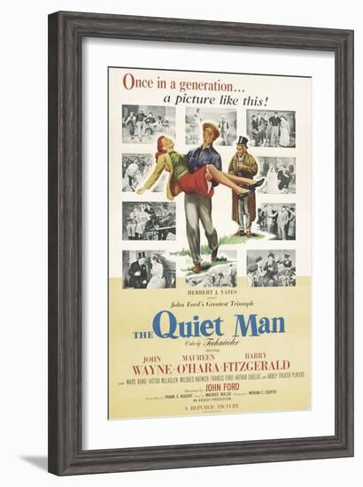 The Quiet Man, 1952-null-Framed Art Print