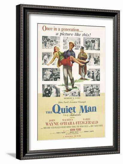 The Quiet Man, 1952-null-Framed Art Print