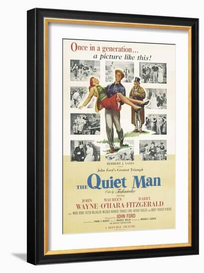 The Quiet Man, 1952-null-Framed Art Print