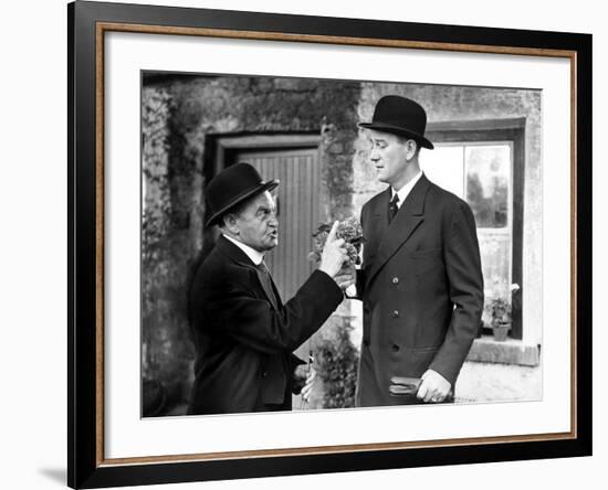 The Quiet Man, Barry Fitzgerald, John Wayne, 1952-null-Framed Photo