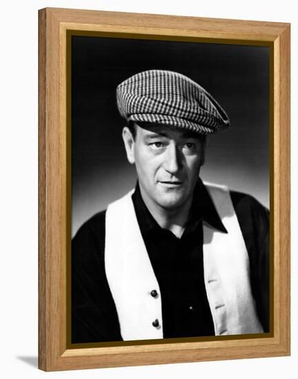 The Quiet Man, John Wayne, 1952-null-Framed Stretched Canvas