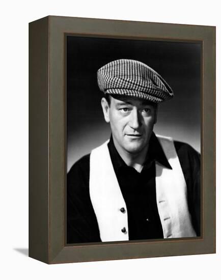 The Quiet Man, John Wayne, 1952-null-Framed Stretched Canvas