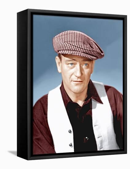 The Quiet Man, John Wayne, 1952-null-Framed Stretched Canvas