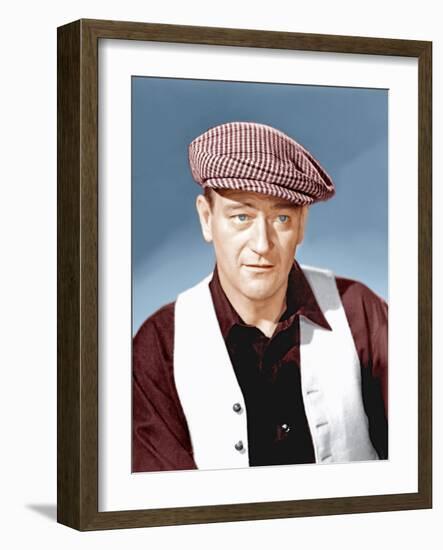 The Quiet Man, John Wayne, 1952-null-Framed Photo