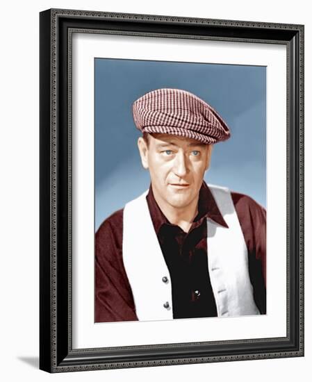 The Quiet Man, John Wayne, 1952-null-Framed Photo