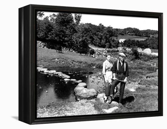 The Quiet Man, Maureen O'Hara, John Wayne, 1952-null-Framed Stretched Canvas