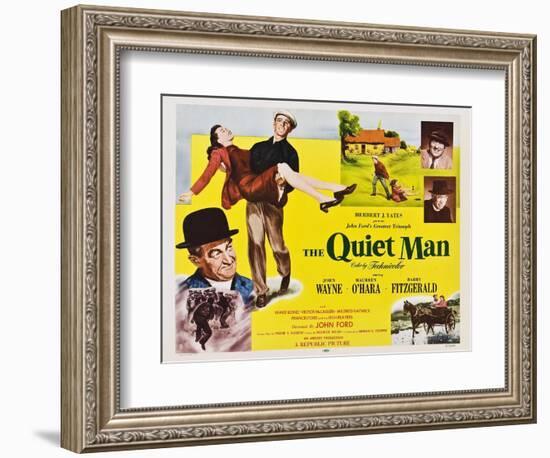 The Quiet Man-null-Framed Premium Giclee Print