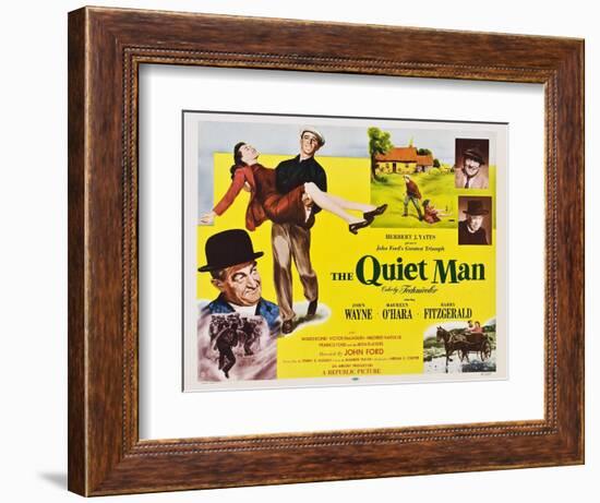 The Quiet Man-null-Framed Premium Giclee Print