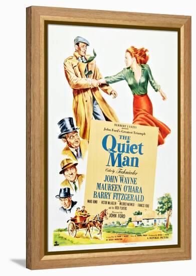 The Quiet Man-null-Framed Stretched Canvas