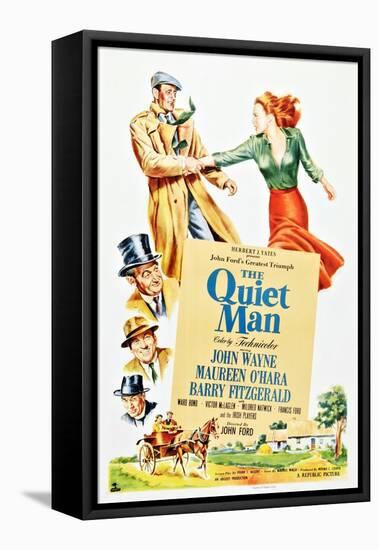 The Quiet Man-null-Framed Stretched Canvas