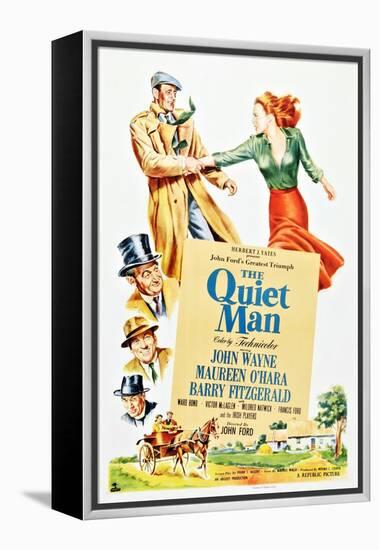 The Quiet Man-null-Framed Stretched Canvas