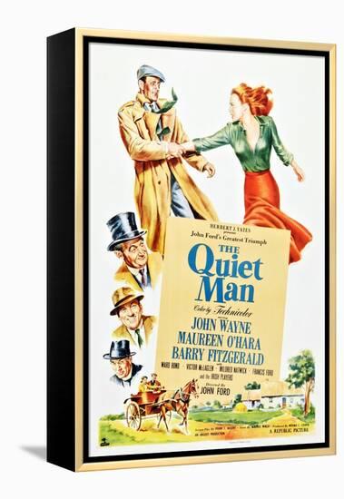 The Quiet Man-null-Framed Stretched Canvas