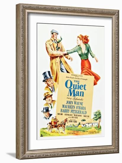 The Quiet Man-null-Framed Premium Giclee Print