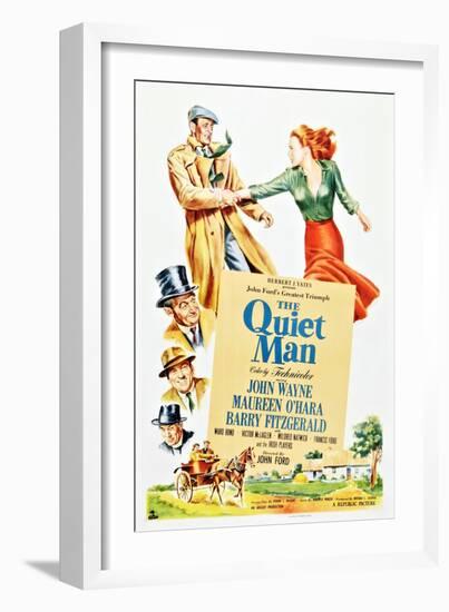 The Quiet Man-null-Framed Premium Giclee Print